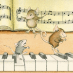 Мышиный оркестр на рояле