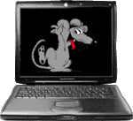 Мышь на зкране компьютера