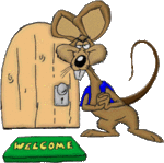Мышка приглашает в гости (welcome)
