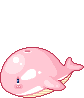 Розовый кит влюблен