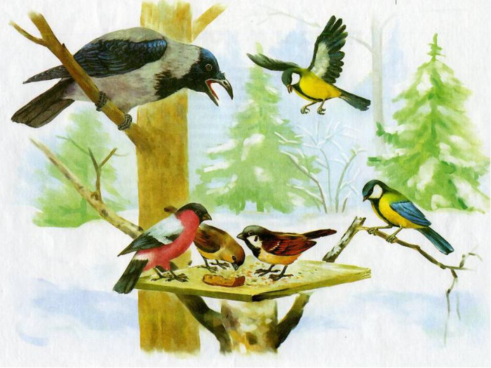 Открытка. 1 апреля - Международный день птиц!