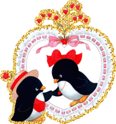 Пингвинчики в сердечке