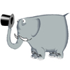  <b>Слон</b> снимает шляпу 