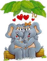 Любющие слоны