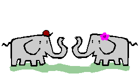 Влюблённые слоны