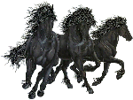  Три коня на <b>бегу</b> 