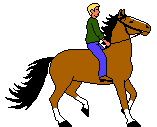 Блондин на лошадке