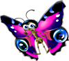  Волшебная бабочка слетела с <b>цветка</b> 
