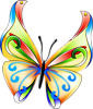 Волшебная бабочка - любимица цветов