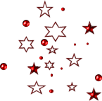  Красные <b>шарики</b> и звезды 