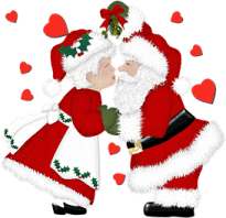 Дед Мороз любит целоваться!
