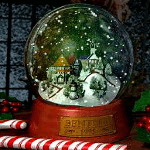 Новогодняя игрушка - рождественский шар