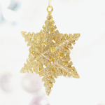 Новогодняя звезда - украшение елки