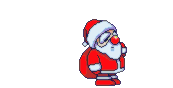 Дед Мороз желает счастливого Рождества
