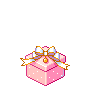 Подарок в розовой коробочке