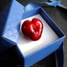  Сердце в <b>голубой</b> коробочке 