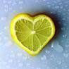 Сердце - долька лимона
