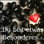  <b>Красное</b> сердце среди черных (du bis ewas besonderes...) 