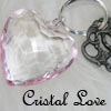 Брелок-сердечко (cristall love)