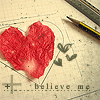  Сердце (believe <b>me</b>) 