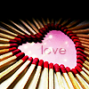 Сердце из спичек (love)