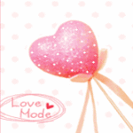 Розовое сердечко (love mode)