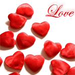 Красные сердца (love)