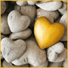 Каменные сердечки