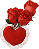 Сердечко с розами
