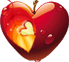 Сердечко-яблочко