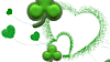 Зеленые сердечки