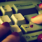 Сердечко на клавиатуре
