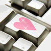 Сердечко на клавише