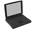 Черный ноутбук