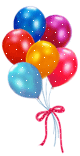 Воздушные шары с искринкой
