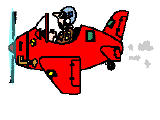Красный самолёт