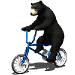  <b>Медведь</b> на велосипеде 
