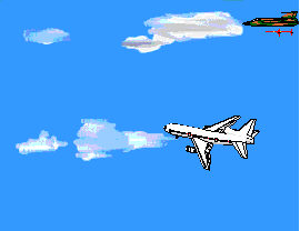 Взрыв самолёта
