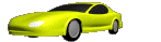 Жёлтый гоночный автомобиль