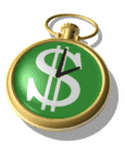 Часы с символикой доллара