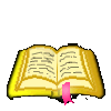Книга с розовой закладкой