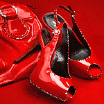  <b>Красные</b> туфли и сумка 