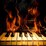  Горящие клавиши <b>пианино</b> 
