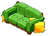  <b>Зеленый</b> диван 