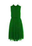 Темно зеленое платье