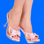 Розовые туфельки