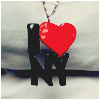  I <b>love</b> new-york кулончик 