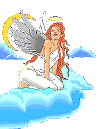 Ангел на небе
