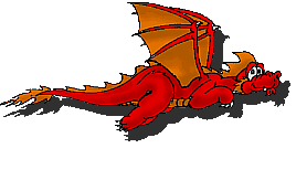 Огромный красный дДракон