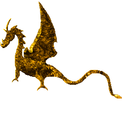  Коричнево-желтый <b>дракон</b> 